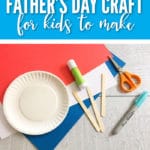 Our Father's Day Craft for Kids to Make is perfect if your looking for a cute and easy Father's Day gift.