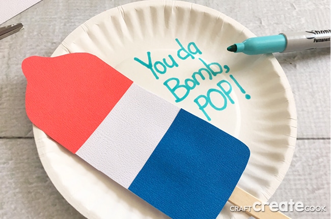 Our Father's Day Craft for Kids is perfect if your looking for a cute and easy Father's Day gift.