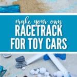 This DIY Racetrack for Toy Cars is perfect for the Fast & Furious fans in your home!