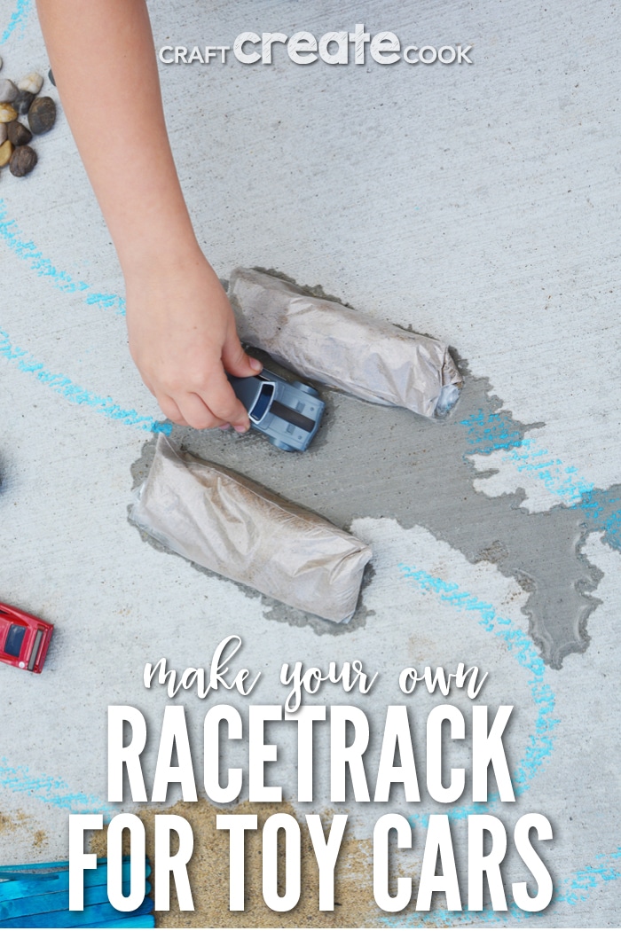 This DIY Racetrack for Toy Cars is perfect for the Fast & Furious fans in your home!