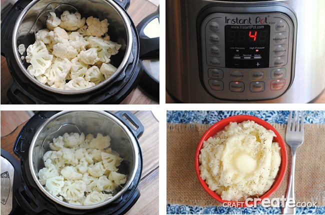 Keto Friendly Instant Pot Cauliflower is the perfect side dish for any meal!