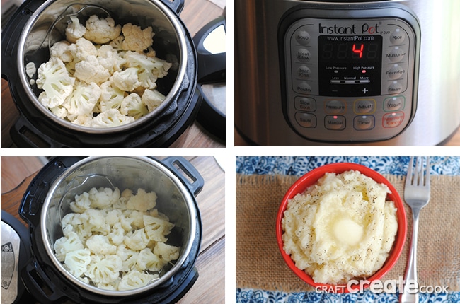 Keto Friendly Instant Pot Cauliflower is the perfect side dish for any meal! 