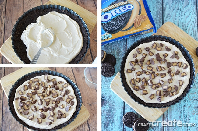 This no bake peanut butter OREO dessert won't last long and you'll have everyone wanting the recipe.