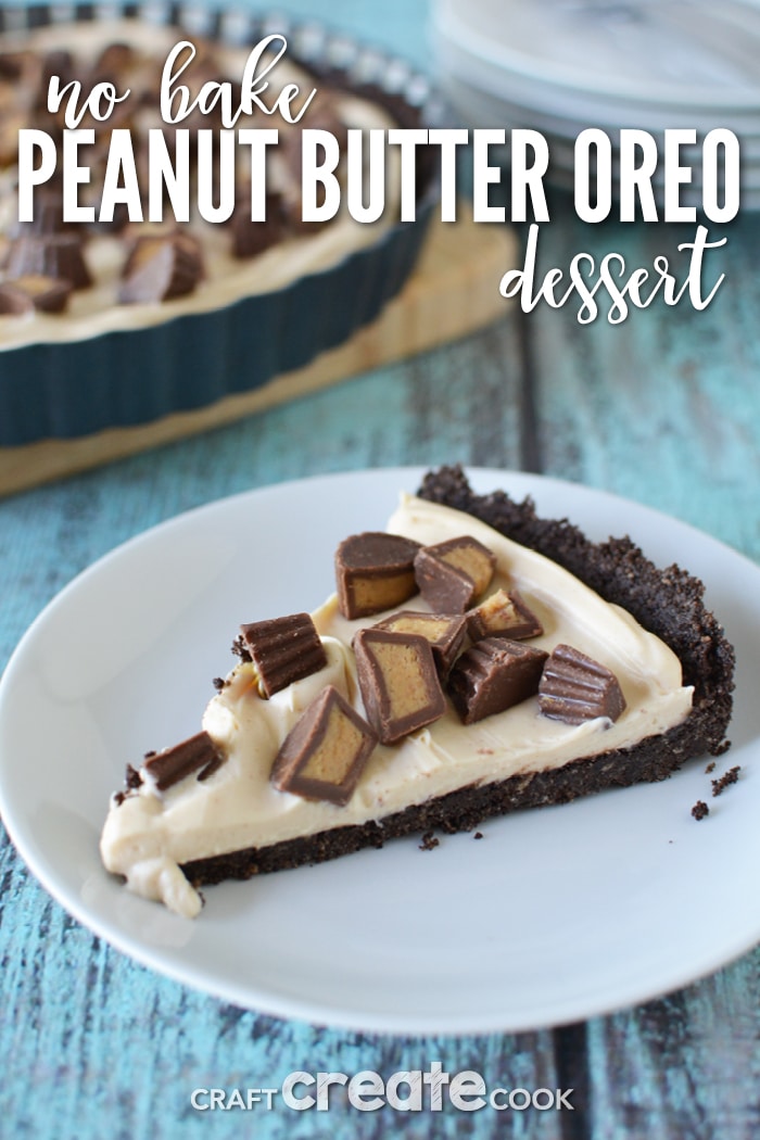 This no bake peanut butter OREO dessert won't last long and you'll have everyone wanting the recipe.