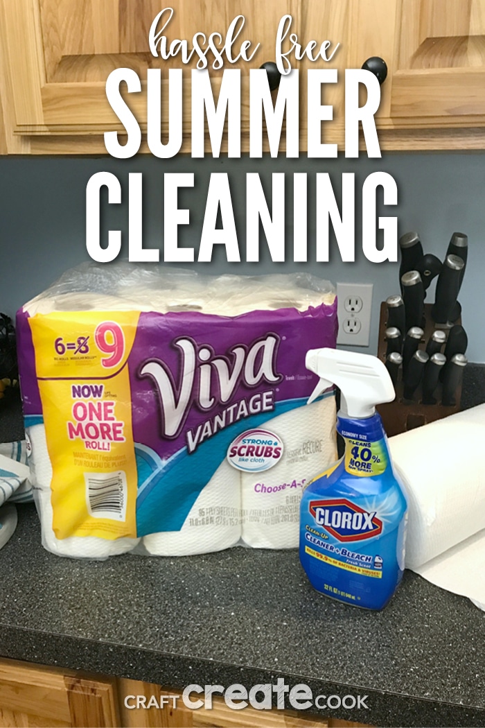Enjoy your summer this year and make cleaning hassle free!