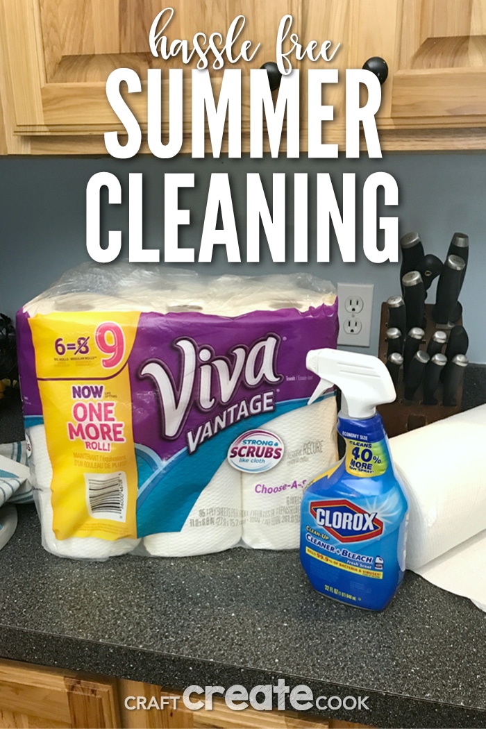 Enjoy your summer this year and make cleaning hassle free! 