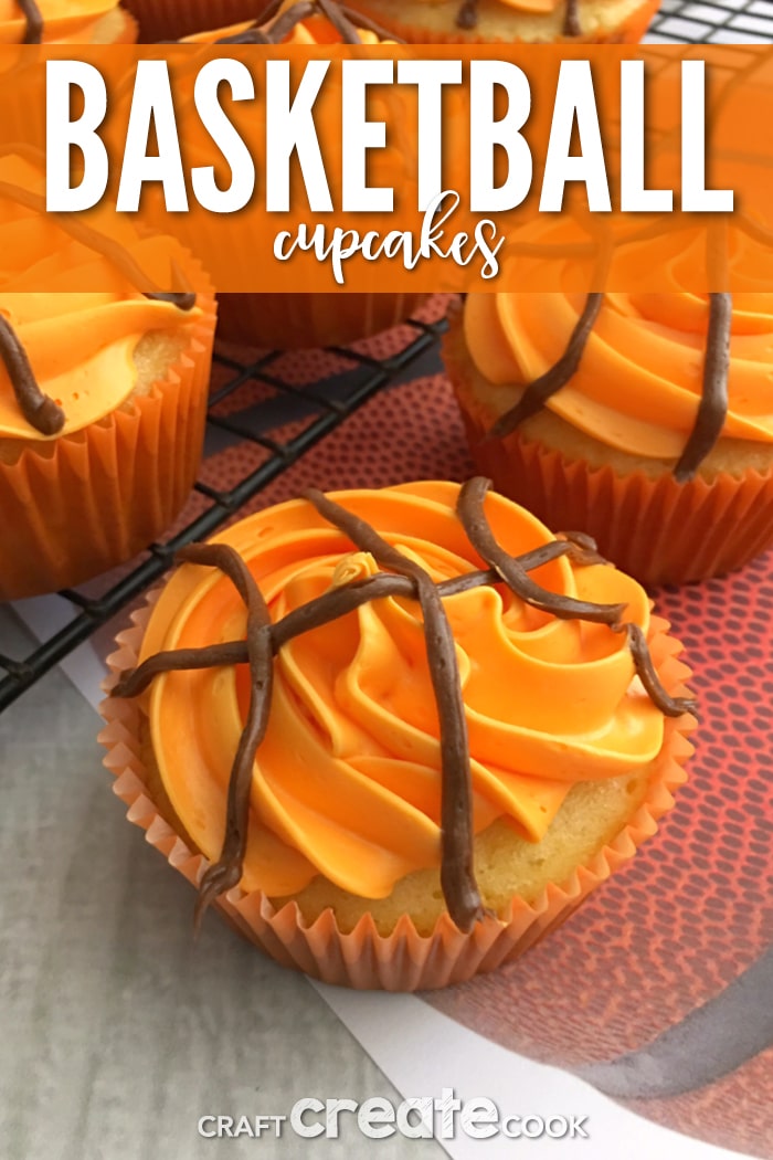 These Easy Basketball Cupcakes will make any sports Birthday party a ball. 