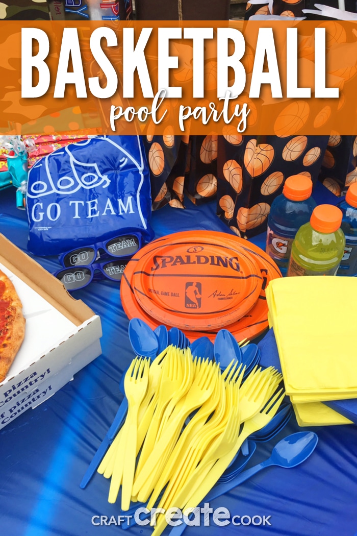 If you're looking for a fun birthday party, our Basketball Pool Party is the perfect kind of party for little sport lovers.