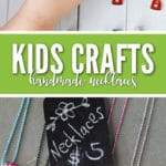 Kids craft ideas to sell can be hard to find, but these necklaces are perfect for turning a fundraising profit!