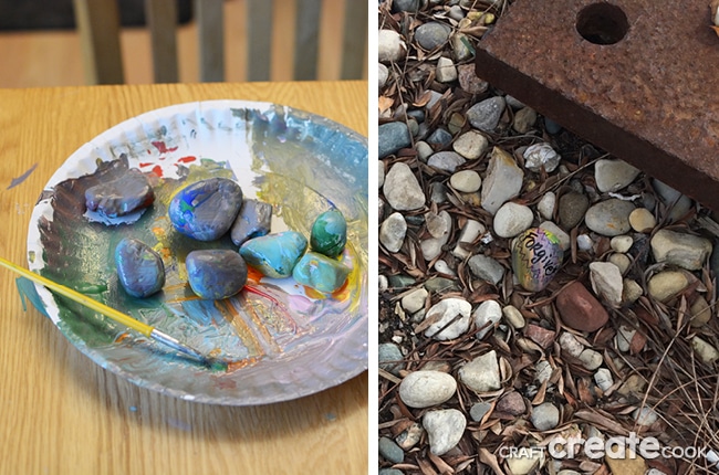 If you haven't seen painted rocks hidden in your neck of the woods, it's time to get on the bandwagon.