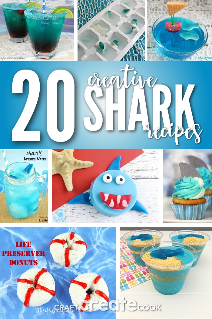 Let's get creative with some easy and fun Shark Week Recipes!