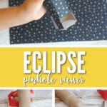 Make this easy DIY Eclipse Pinhole Viewer to view the eclipse!