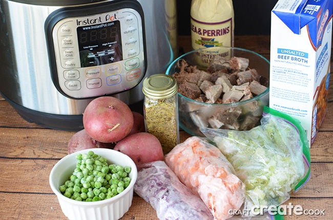 Our classic comfort food recipe is easily adapted to make an Instant Pot Beef Stew.