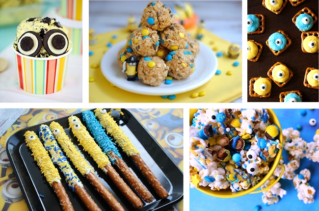 These marvelous minion recipes are perfect for your minion party or minion movie night!
