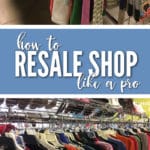 Learn How to Thrift Shop Like a Pro and make your pocket book happy with our 9 simple tips.
