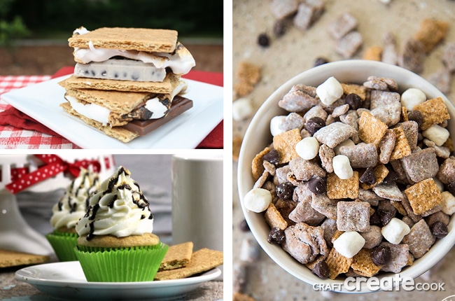 These 20 Awesome S'more Recipes are perfect for any time of year!