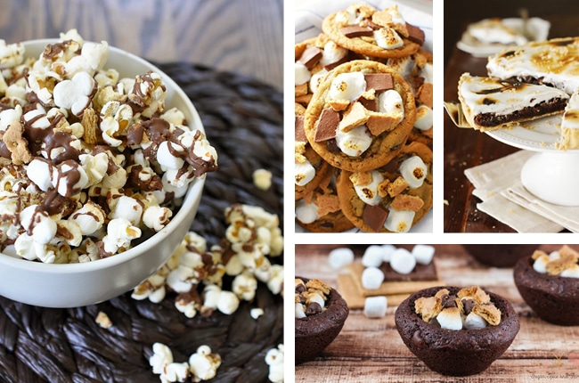 These 20 Awesome S'more Recipes are perfect for any time of year!