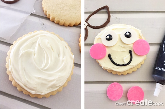 "Smart Cookie" Sugar Cookies are the perfect back to school treat for your kids first day of school.