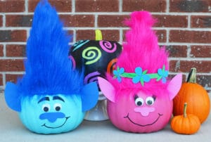 Troll Pumpkins will make you want to sing and dance this Halloween!