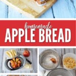 This dense apple bread is easy to make and will make your house smell amazing.