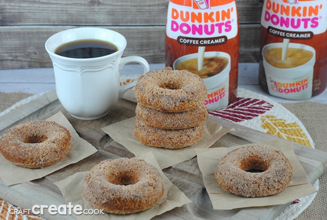 Baked Breakfast Donuts are delicious and go great with a hot cup of coffee!