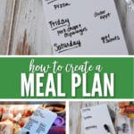 I'll show you how to meal plan for a stress free dinnertime.