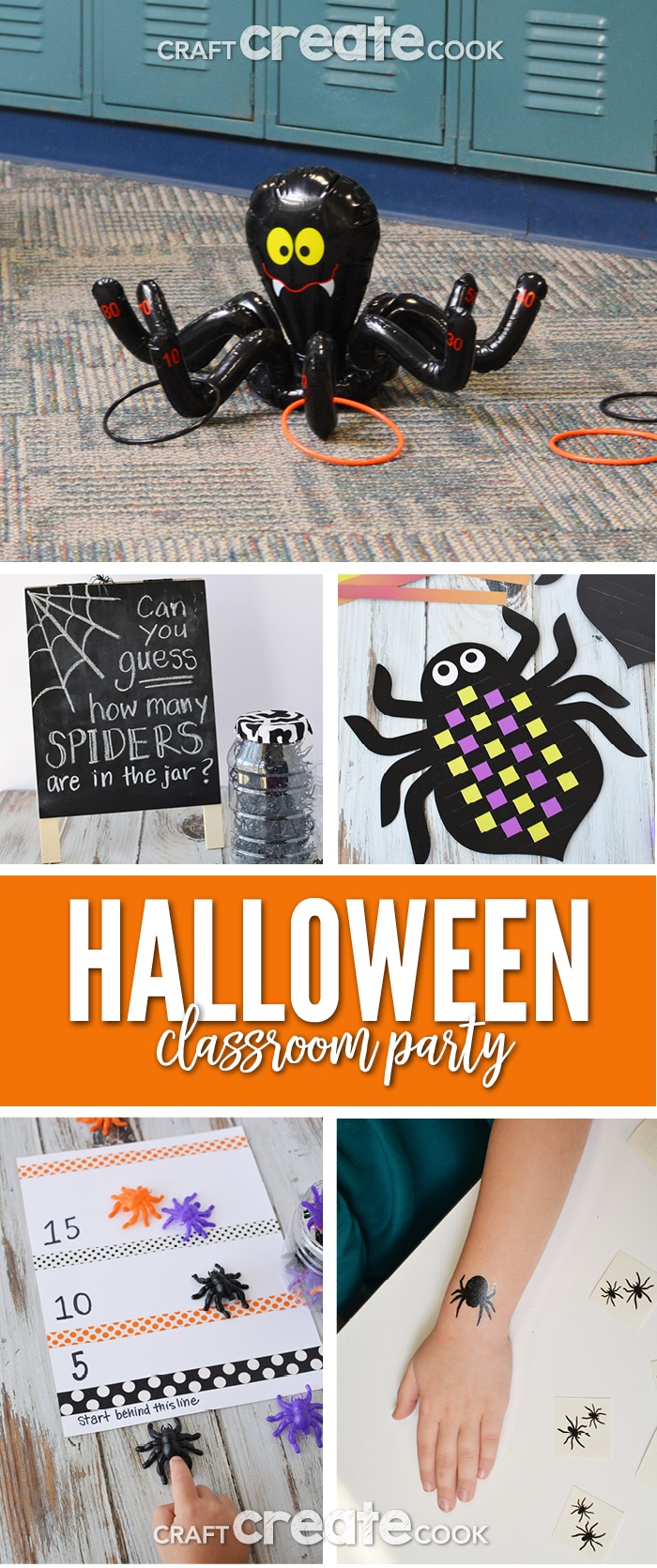 Halloween classroom party ideas don't have to be all about fun! I've put a spin on things to make them educational, too!