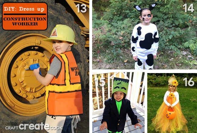 Our list of 25 DIY Creative Kids Halloween Costumes is perfect for Halloween!