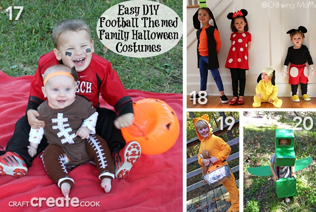 Our list of 25 DIY Creative Kids Halloween Costumes is perfect for Halloween!