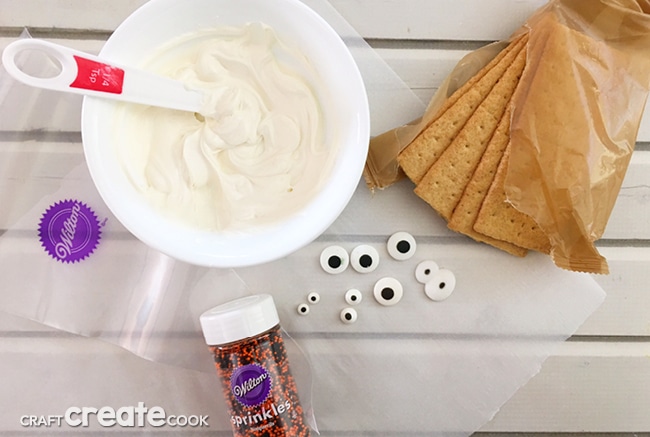 Our Graham Cracker Mummies are super easy to make but still adorable!