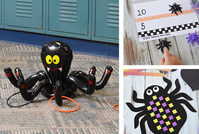 Halloween classroom party ideas don't have to be all about fun! I've put a spin on things to make them educational, too!