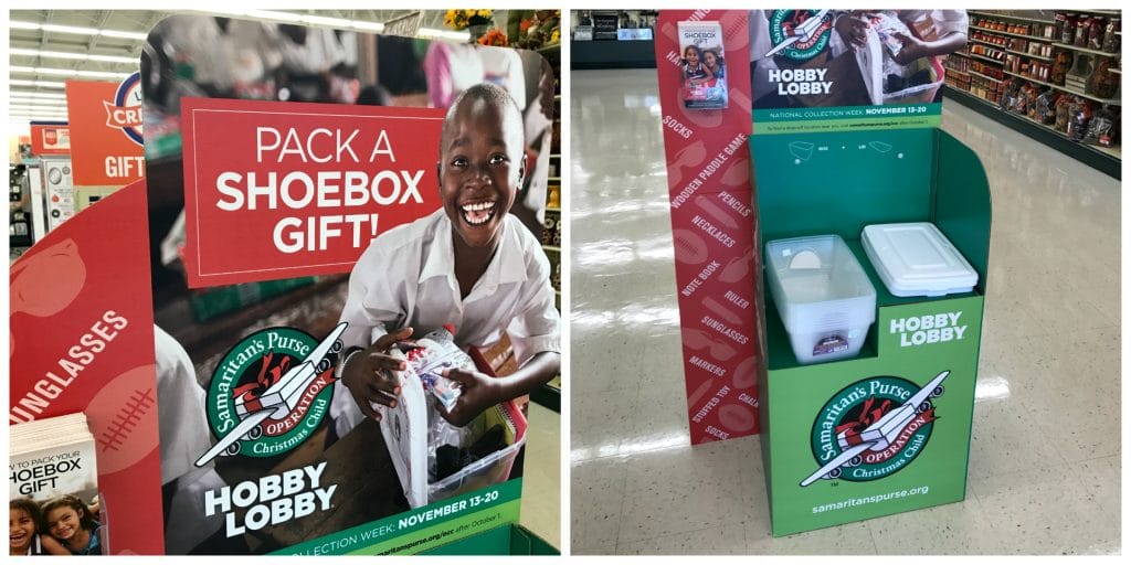 Give back this holiday season with Operation Christmas Child.