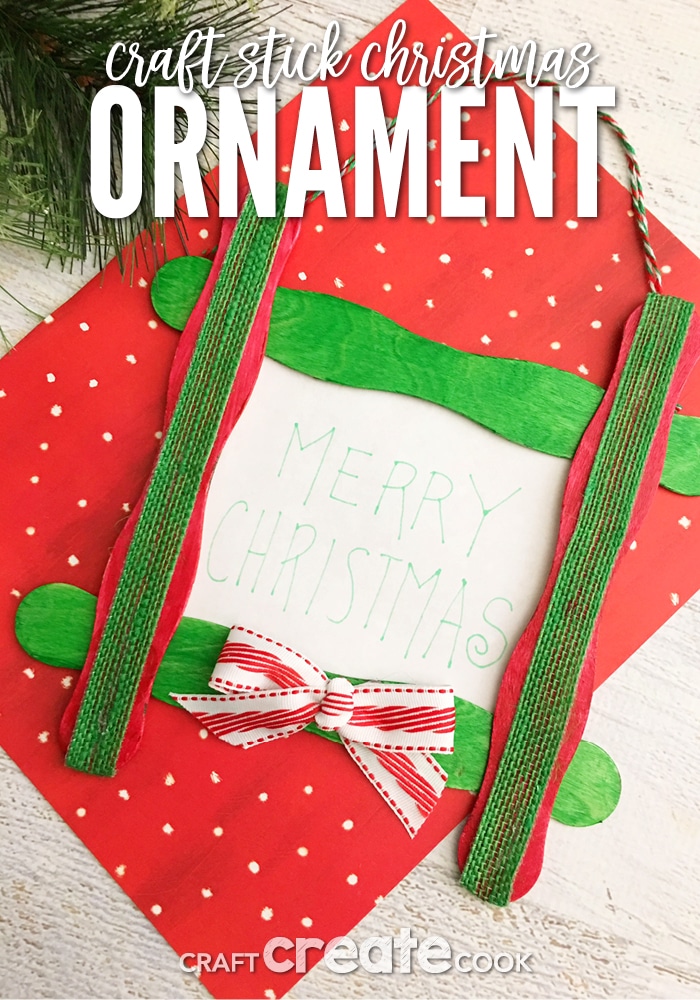 Santa Picture-Frame Ornament Craft