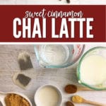 Our Sweet Cinnamon Spice Chai Latte makes for a great relaxing beverage after a long day.