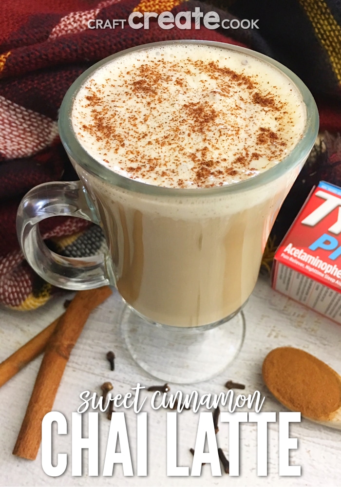 Our Sweet Cinnamon Chai Latte makes for a great relaxing beverage after a long day.