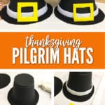 Our Thanksgiving Pilgrim Hat Kids Craft is easy to make and only takes a few materials.
