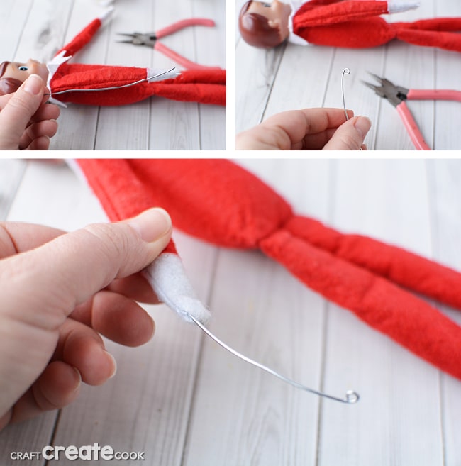 This 10 minute tutorial on how to make a bendable elf on the shelf is a life changer!