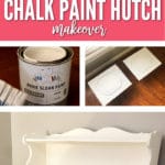 Our Chalk Paint Hutch Makeover will make you want to start painting!