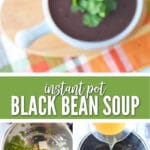 This hearty instant pot black bean soup is hearty and perfect for keeping your heart health in check.