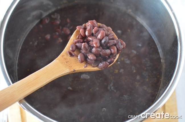 This hearty instant pot black bean soup is hearty and perfect for keeping your heart health in check.