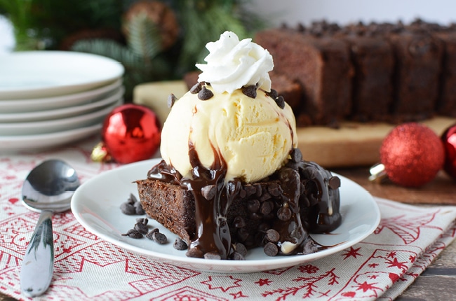Our hot fudge ice cream dessert is a decadent semi-homemade holiday dessert but is also wonderful anytime of the year!