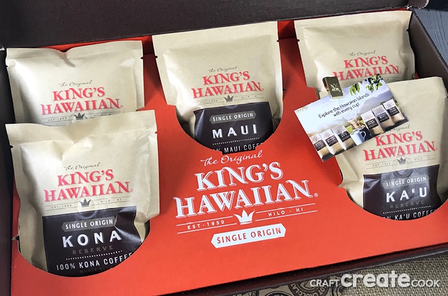 Give the gift of Kings Hawaiian Coffee This year!