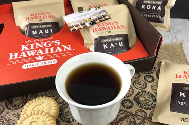 Give the gift of Kings Hawaiian Coffee This year!