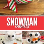 This DIY Winter Snowman Candle Craft will not only look festive, it will have your house smelly great in no time.