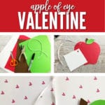 These Easy Apple of My Eye Valentines are much more than easy, they are fun and adorable too.