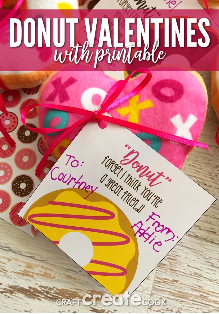 If you're a donut lover like me, you'll love these Donut Valentines with Free Printable Valentine Cards.