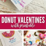 If you're a donut lover like me, you'll love these Donut Valentines with Free Printable Valentine Cards.