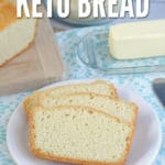 This low carb keto bread recipe is my go to recipe when I crave carbs.