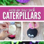 Sock Caterpillars are easy to make, require no sewing and make great items to sell!