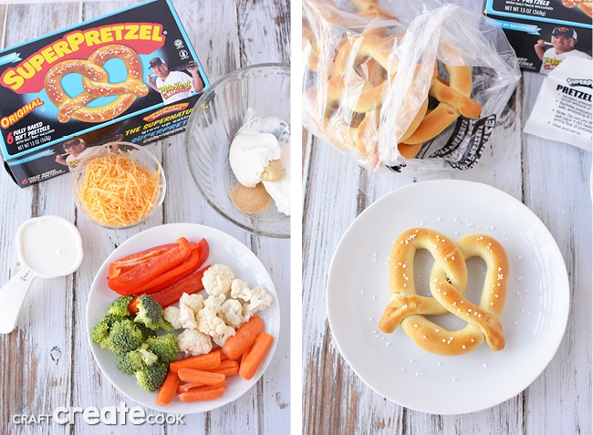 Earth Day Snacks are simple with the help of SUPERPRETZEL!